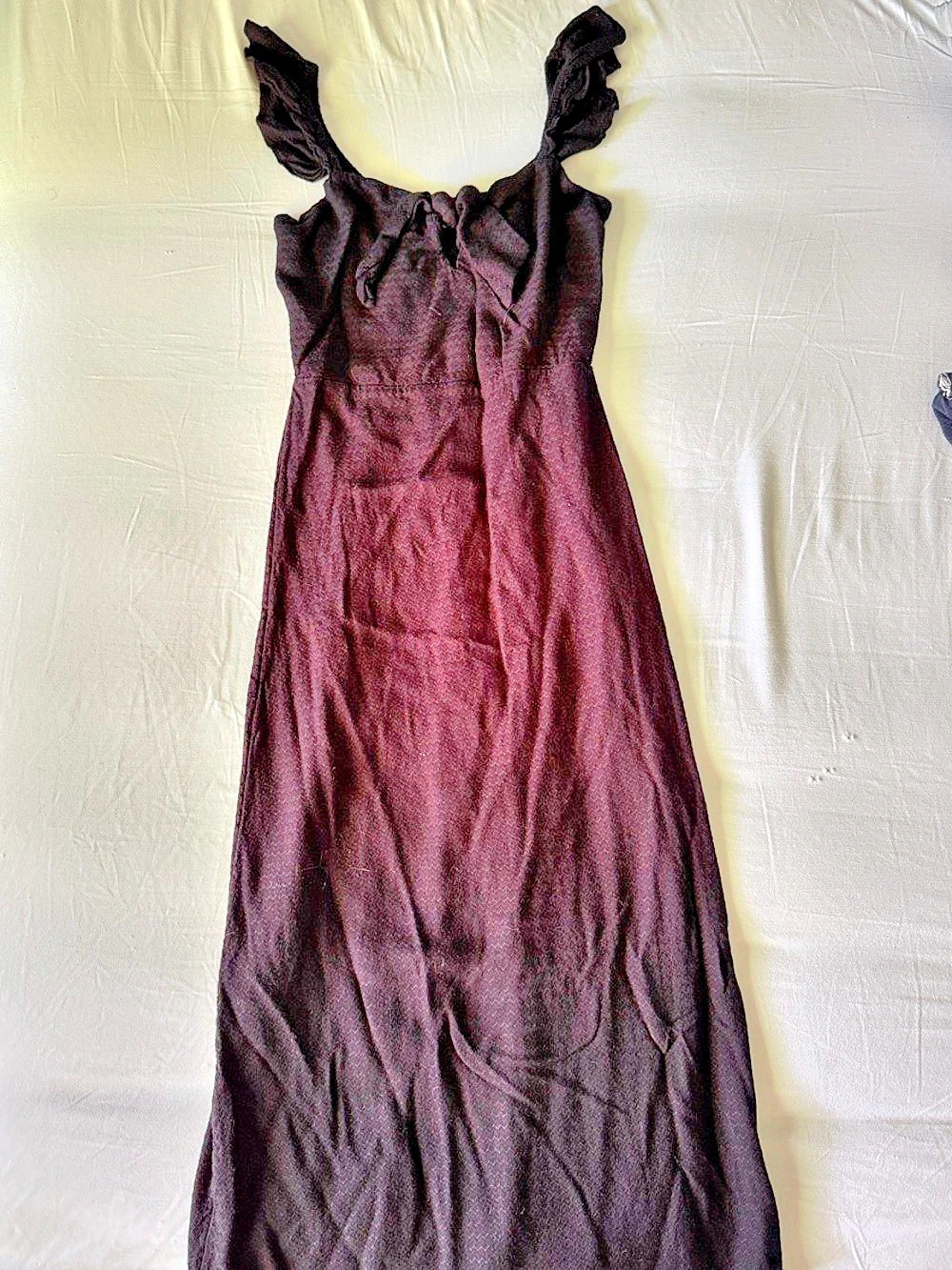 Billabong Maxi Dress in Purple Size XS Like New